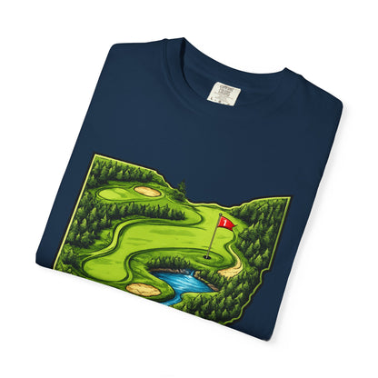 Ohio Built Golf Course T-Shirt — State Pride Golf Tee