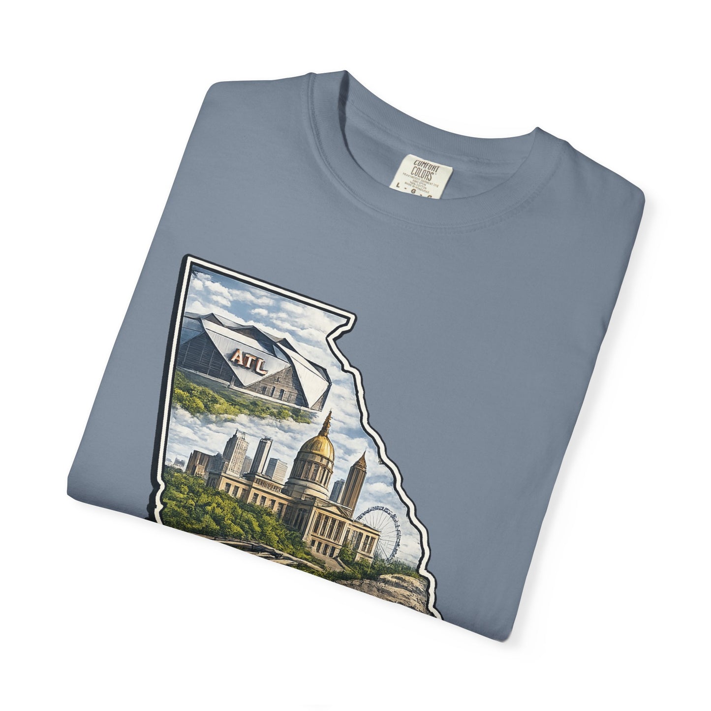 Atlanta Golf Map T-Shirt — ATL Made Vintage Cityscape Tee