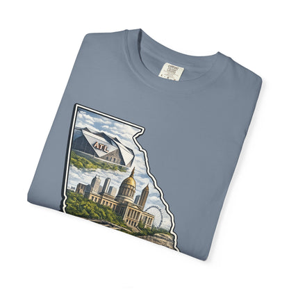 Atlanta Golf Map T-Shirt — ATL Made Vintage Cityscape Tee