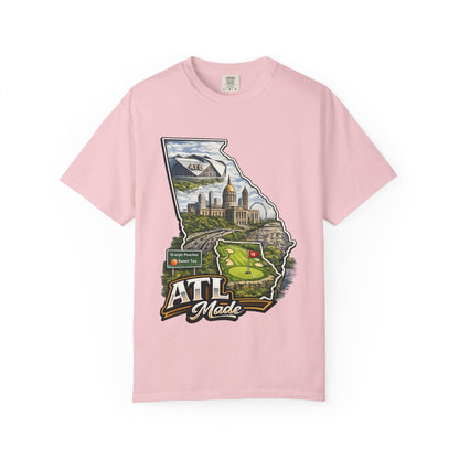 Atlanta Golf Map T-Shirt — ATL Made Vintage Cityscape Tee