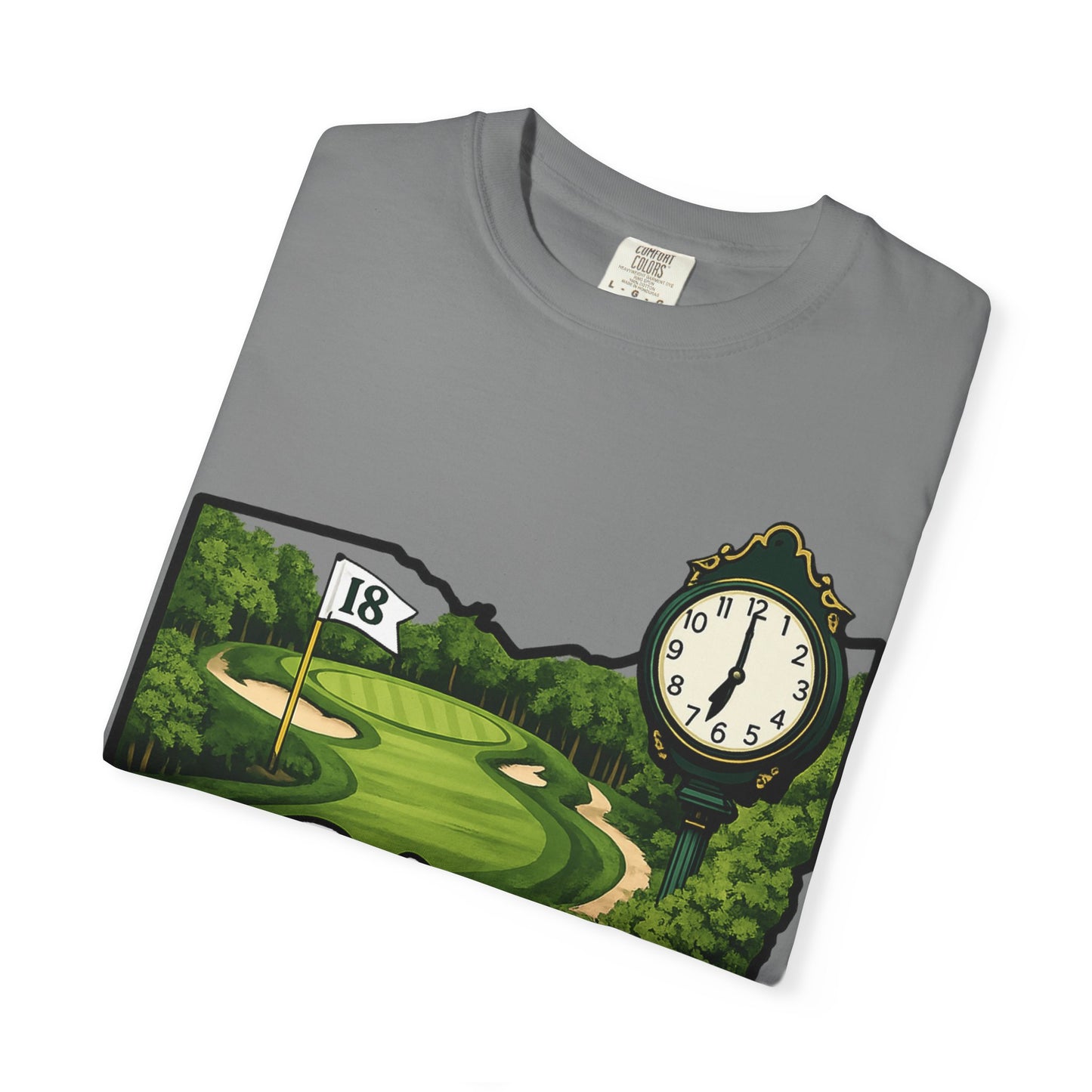 Ohio Built Golf T-Shirt — Vintage Course Map Tee