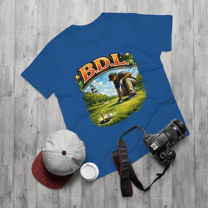 Golf Player Graphic T-Shirt — B.D.L. Vintage Golf Design