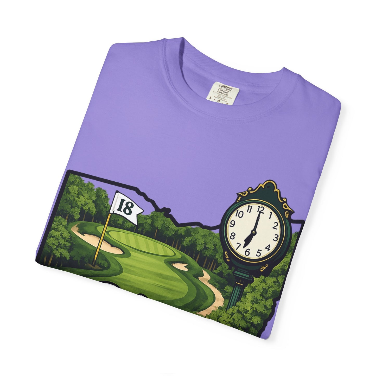 Ohio Built Golf T-Shirt — Vintage Course Map Tee