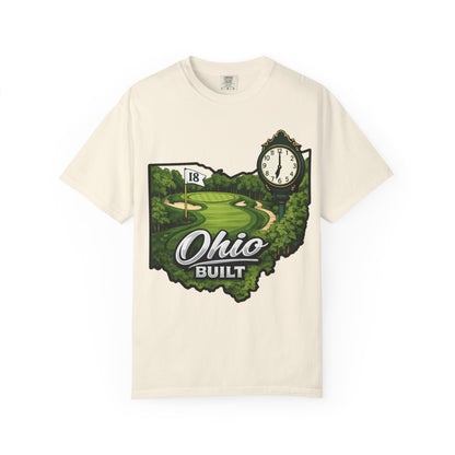 Ohio Built Golf T-Shirt — Vintage Course Map Tee