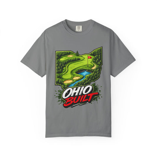 Ohio Built Golf Course T-Shirt — State Pride Golf Tee