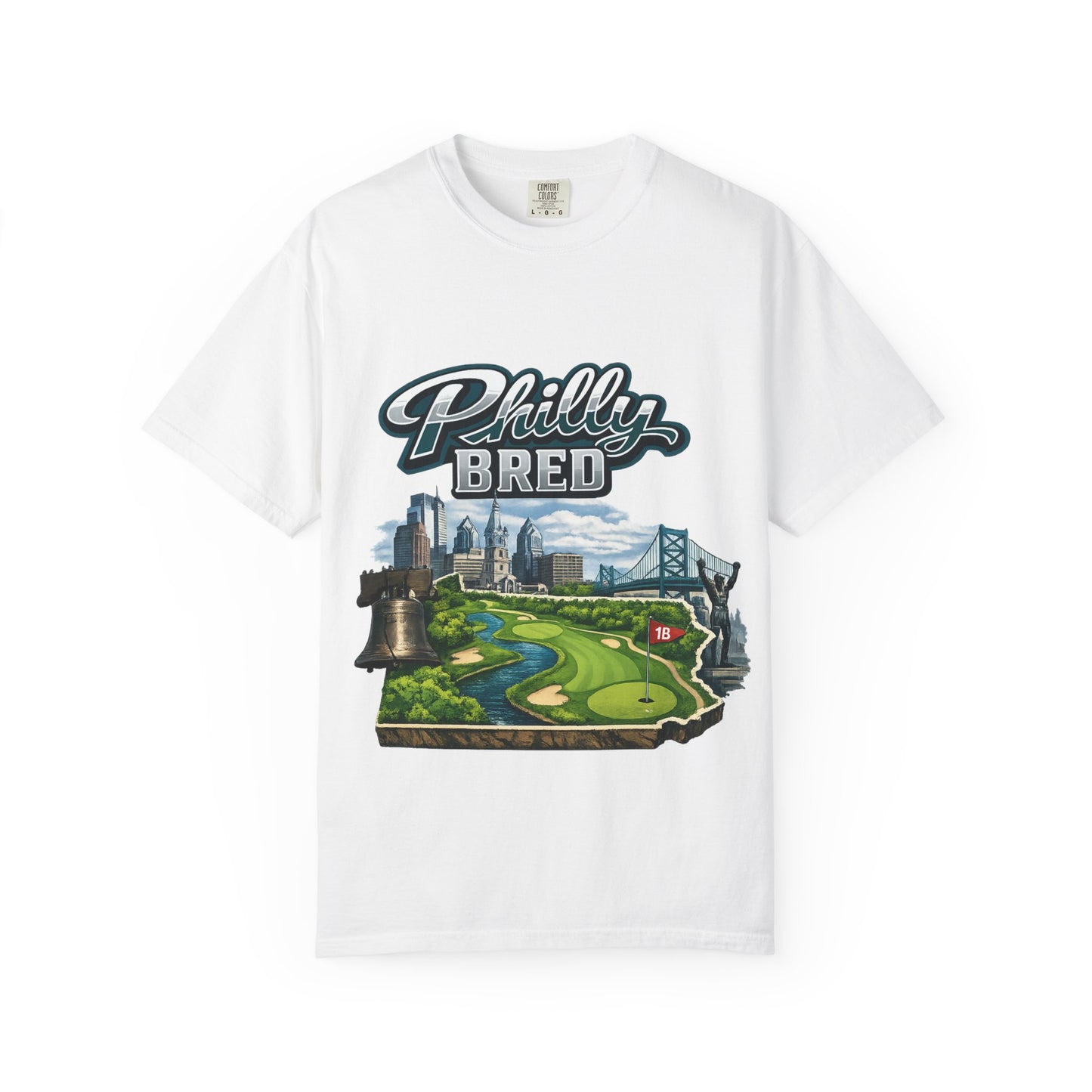 Philly Bred Golf Scene T‑Shirt