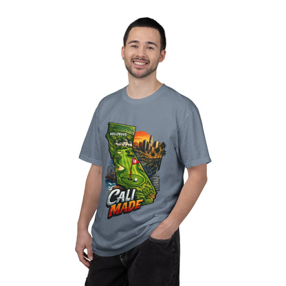 Cali Made T-Shirt — California Golf & Cityscape Tee