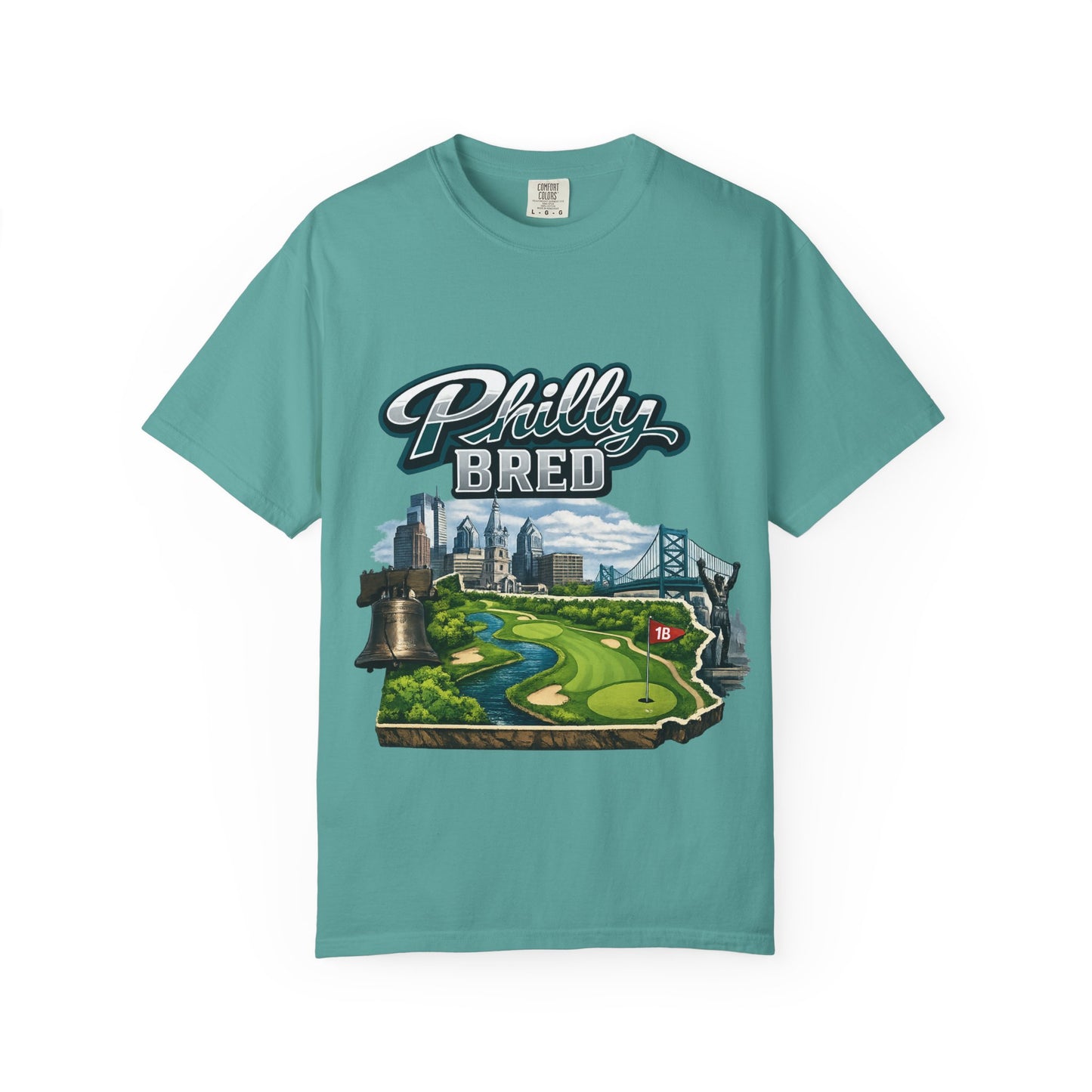 Philly Bred Golf Scene T‑Shirt