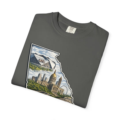 Atlanta Golf Map T-Shirt — ATL Made Vintage Cityscape Tee