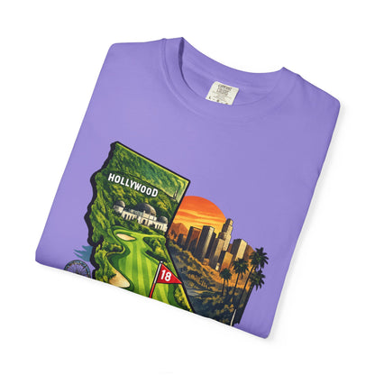 Cali Made T-Shirt — California Golf & Cityscape Tee