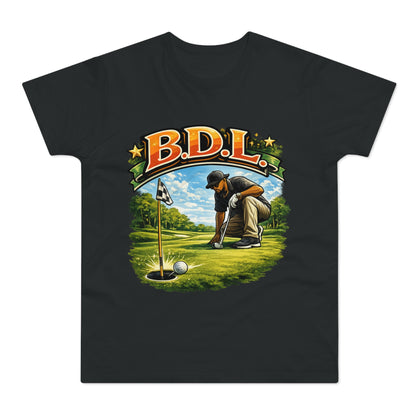 Golf Player Graphic T-Shirt — B.D.L. Vintage Golf Design