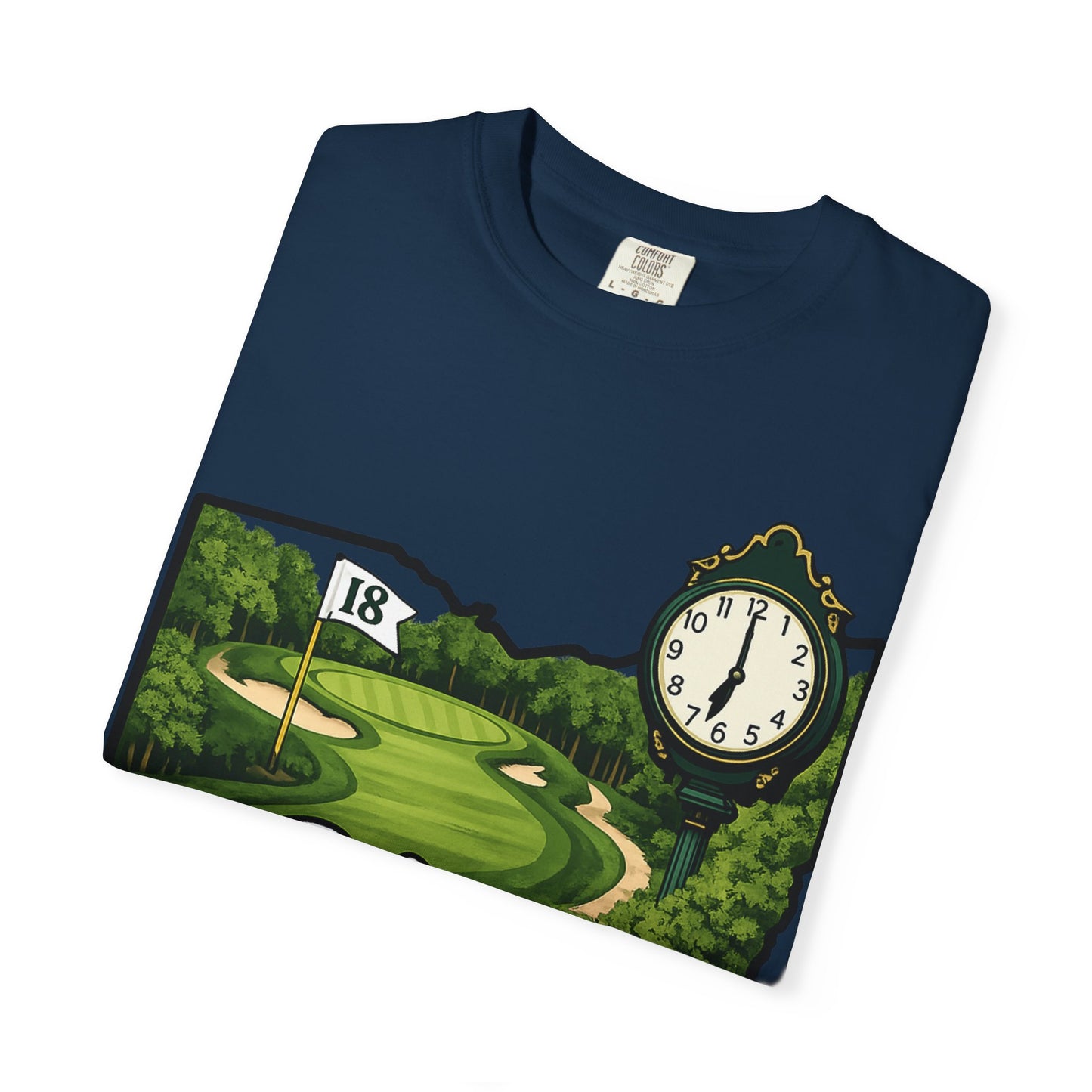 Ohio Built Golf T-Shirt — Vintage Course Map Tee