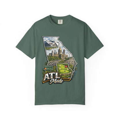 Atlanta Golf Map T-Shirt — ATL Made Vintage Cityscape Tee