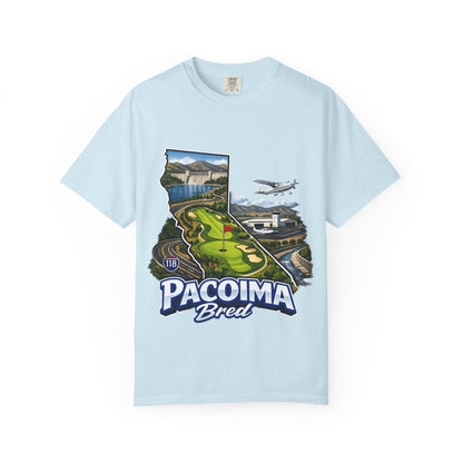 Pacoima Bred Graphic T-Shirt — Vintage Los Angeles Golf & Aviation Design