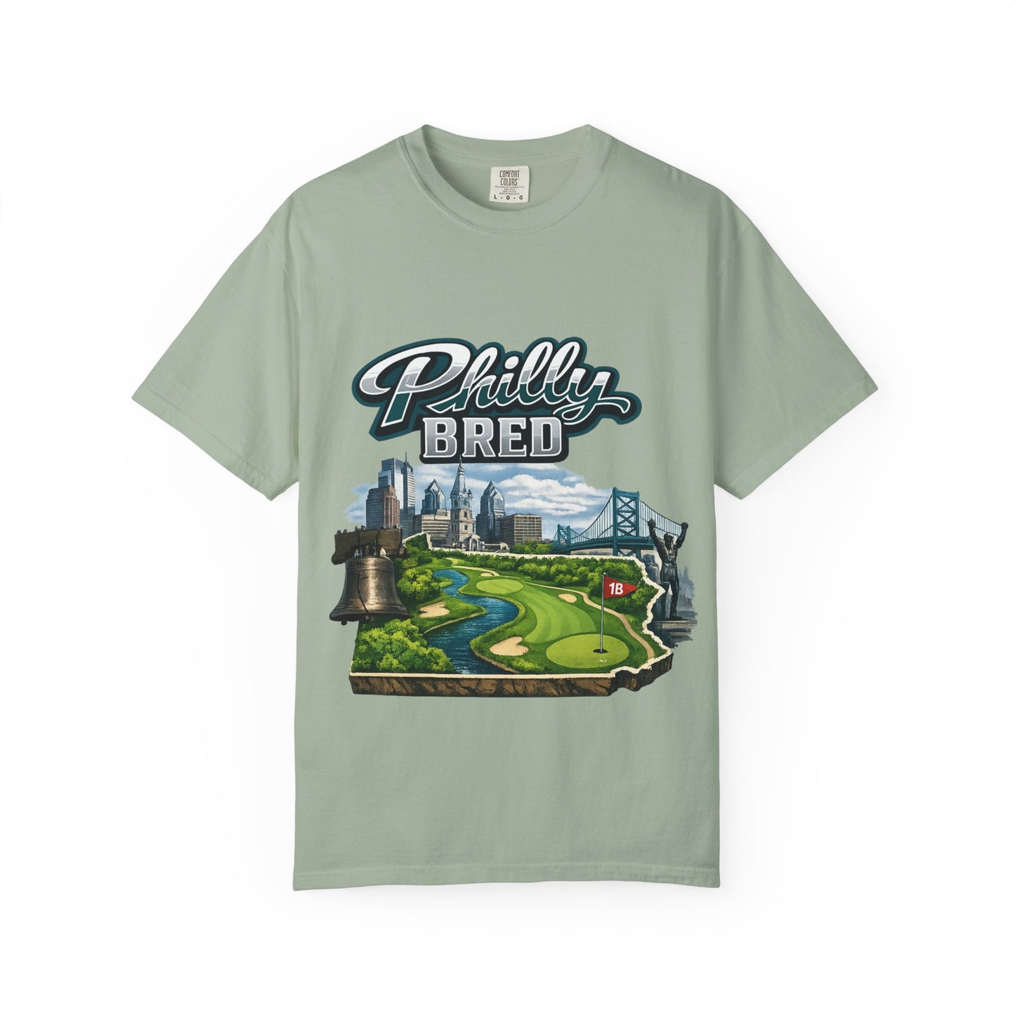 Philly Bred Golf Scene T‑Shirt