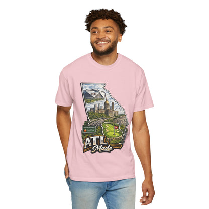 Atlanta Golf Map T-Shirt — ATL Made Vintage Cityscape Tee