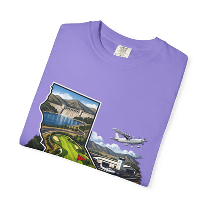 Pacoima Bred Graphic T-Shirt — Vintage Los Angeles Golf & Aviation Design