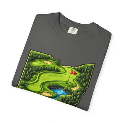 Ohio Built Golf Course T-Shirt — State Pride Golf Tee