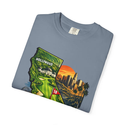 Cali Made T-Shirt — California Golf & Cityscape Tee
