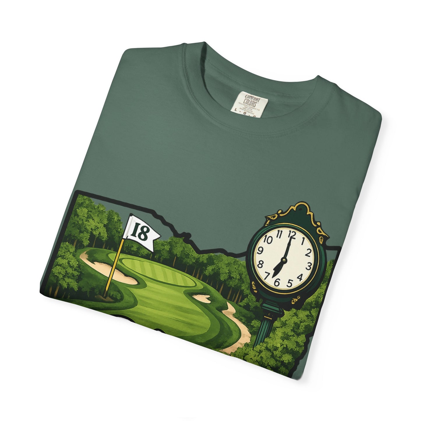 Ohio Built Golf T-Shirt — Vintage Course Map Tee