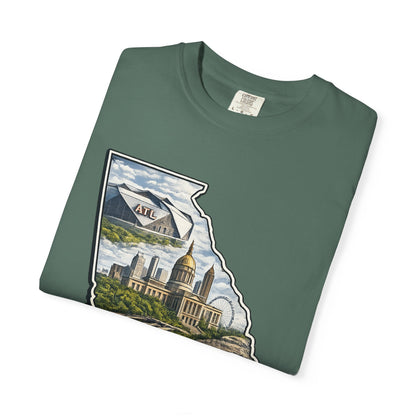 Atlanta Golf Map T-Shirt — ATL Made Vintage Cityscape Tee