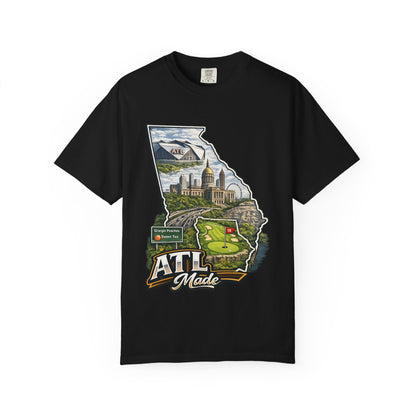 Atlanta Golf Map T-Shirt — ATL Made Vintage Cityscape Tee