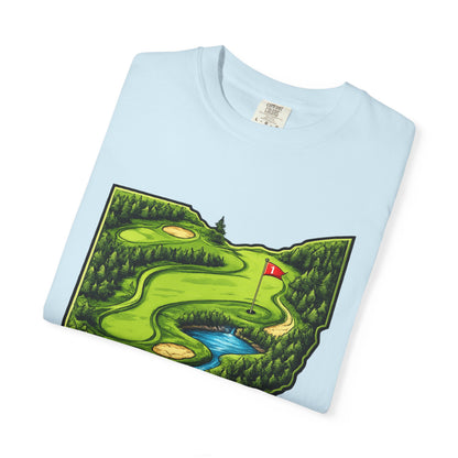 Ohio Built Golf Course T-Shirt — State Pride Golf Tee
