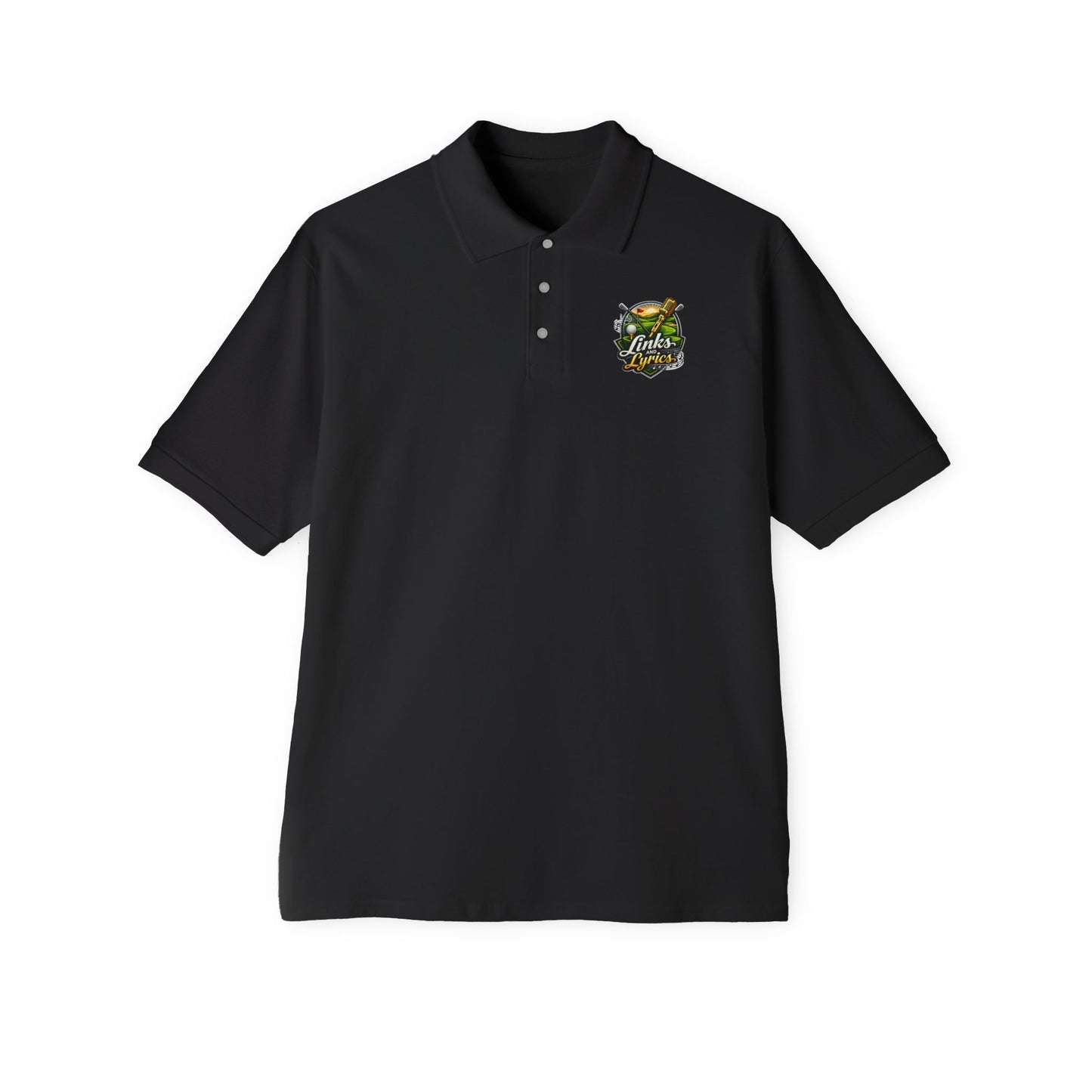 ATL Made Georgia Polo Shirt — Atlanta State Map Golf & Cityscape Chest Logo